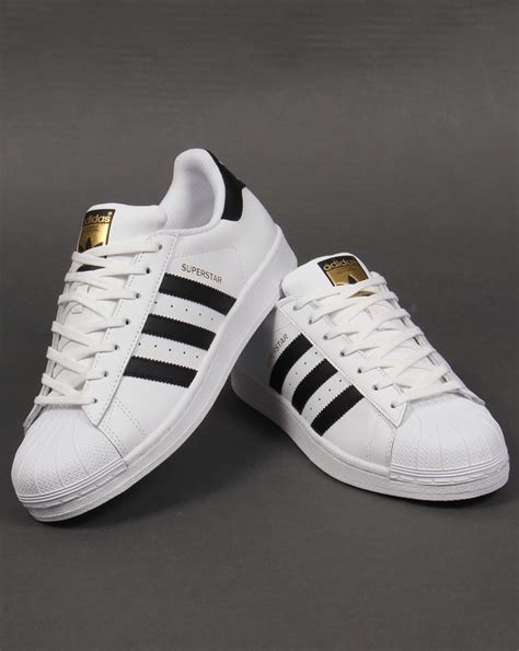 adidas superstar white and black cheap|black and white adidas originals.